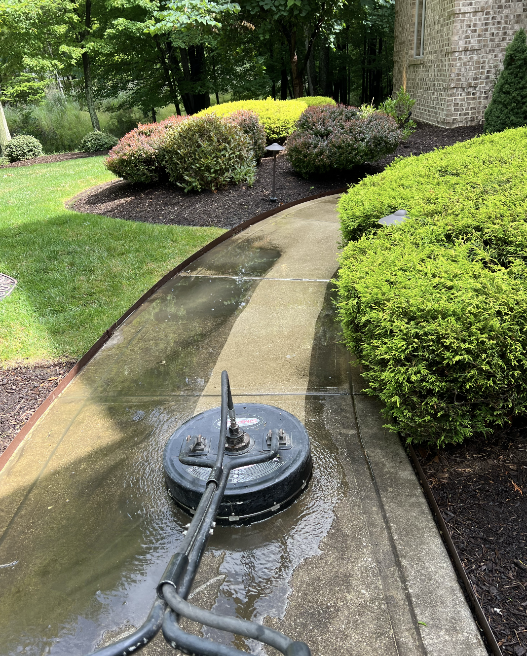 Reliable Window Washers cleaning windows